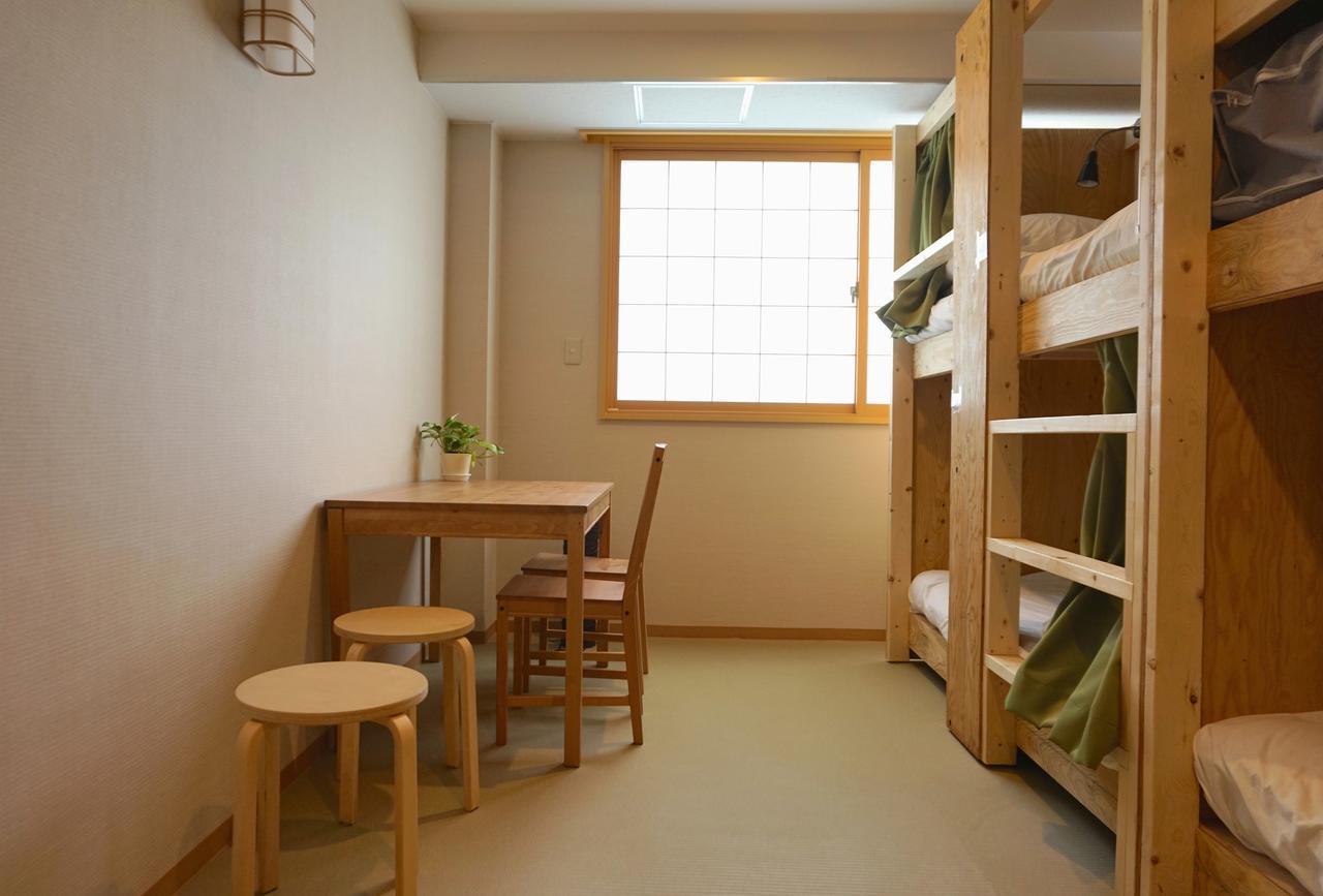 Hostel Rakutsuki Osaka Exteriör bild